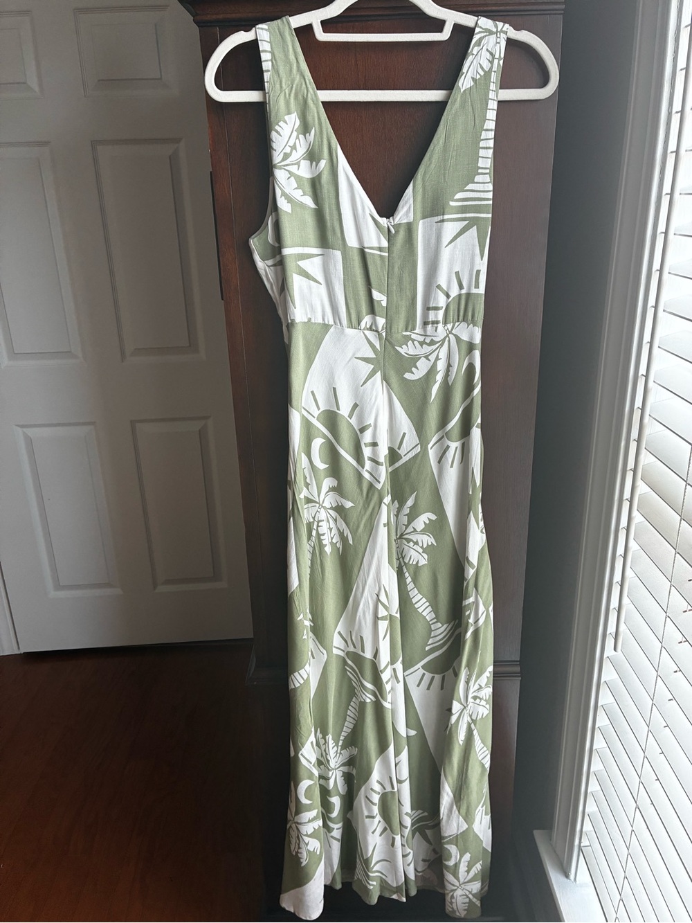 Paper Heart Tropical Print Maxi Dress Size Medium - Picture 6 of 7